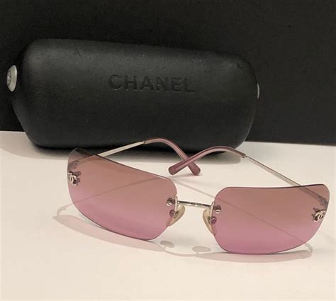 chanel sunglasses cc aviators rimless|CHANEL.